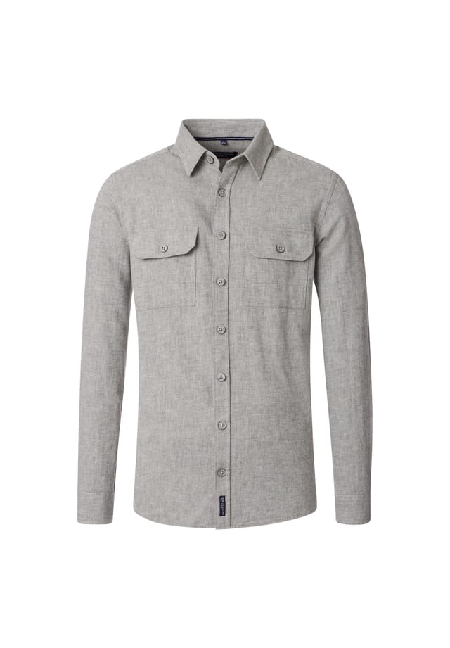 Рубашка-Пиджак простой повседневный крой Casamoda, бежевый
Рубашка-Пиджак простой повседневный крой Casamoda, бежевый