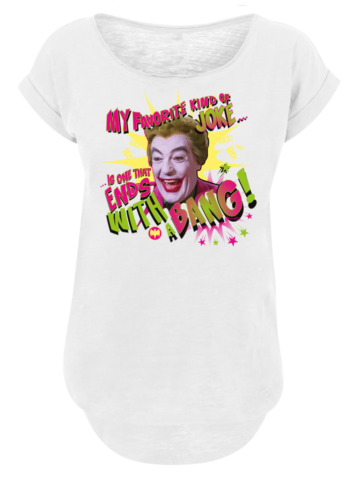 Удлиненная футболка с принтом Джокер Бэнг из сериала Бэтмен белого цвета F4NT4STIC, Белый, Удлиненная футболка с принтом Джокер Бэнг из сериала Бэтмен белого цвета F4NT4STIC
Удлиненная футболка с принтом Джокер Бэнг из сериала Бэтмен белого цвета F4NT4STIC, Белый, Удлиненная футболка с принтом Джокер Бэнг из сериала Бэтмен белого цвета F4NT4STIC