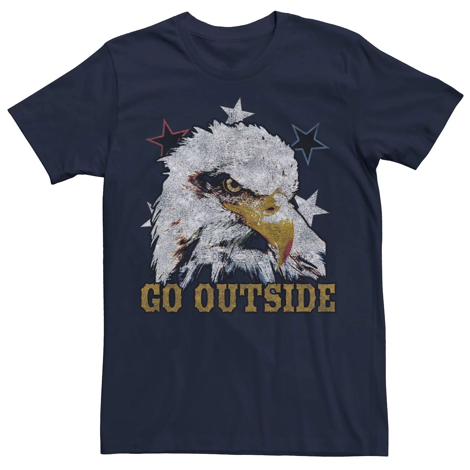 Мужская футболка с рисунком Go Outside Eagle Licensed Character
Мужская футболка с рисунком Go Outside Eagle Licensed Character
