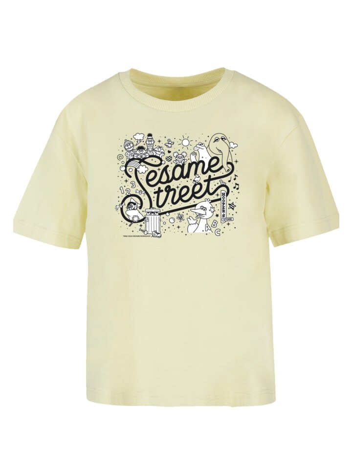 Футболка F4NT4STIC Ladies Everyday Tee Sesamstraße Collage Black & White, цвет softyellow
Футболка F4NT4STIC Ladies Everyday Tee Sesamstraße Collage Black & White, цвет softyellow