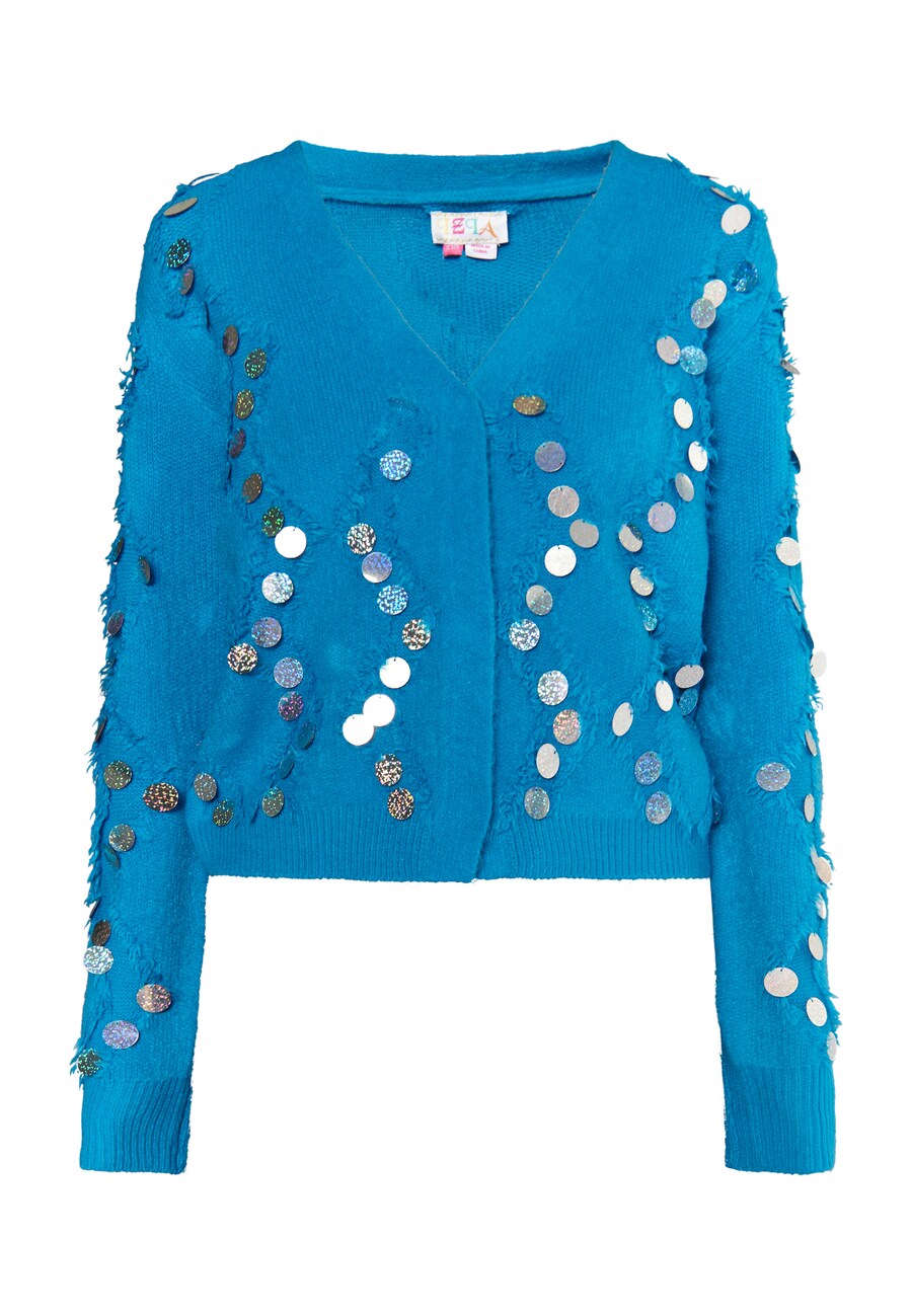 Вязаный кардиган IZIA, королевский синий
Вязаный кардиган IZIA, королевский синий