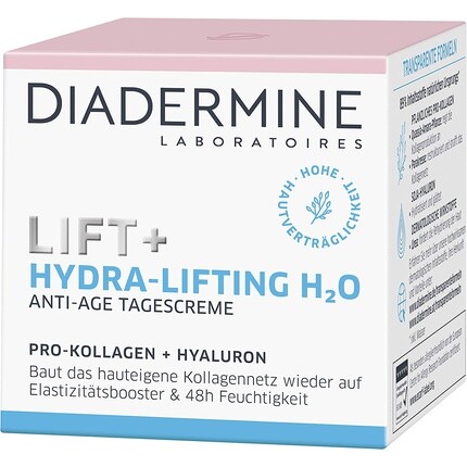 Diadermine Дневной крем Lift+ Hydra-Lifting, H2O Firming Anti-Aging
Diadermine Дневной крем Lift+ Hydra-Lifting, H2O Firming Anti-Aging