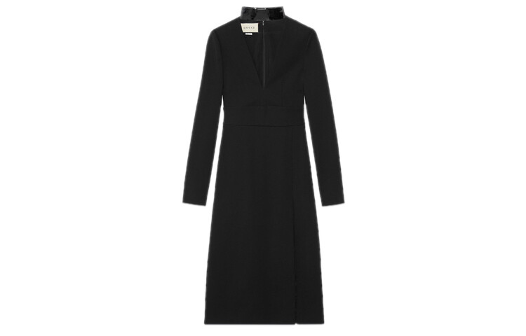 Платье Gucci с длинными рукавами, черный
Платье Gucci с длинными рукавами, черный