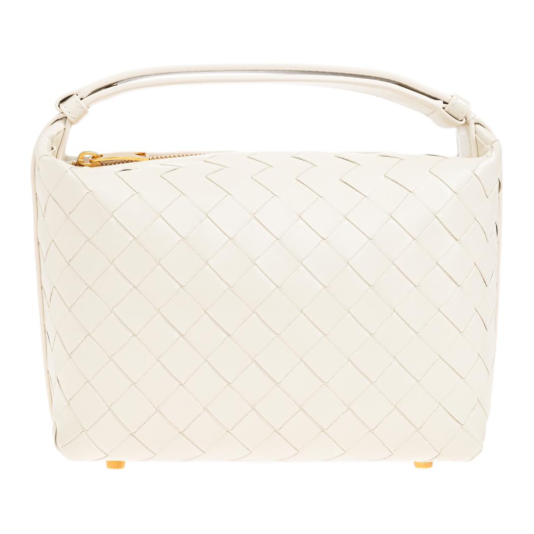 Bottega Veneta Женская кожаная сумка Wallace, кремового цвета
Bottega Veneta Женская кожаная сумка Wallace, кремового цвета