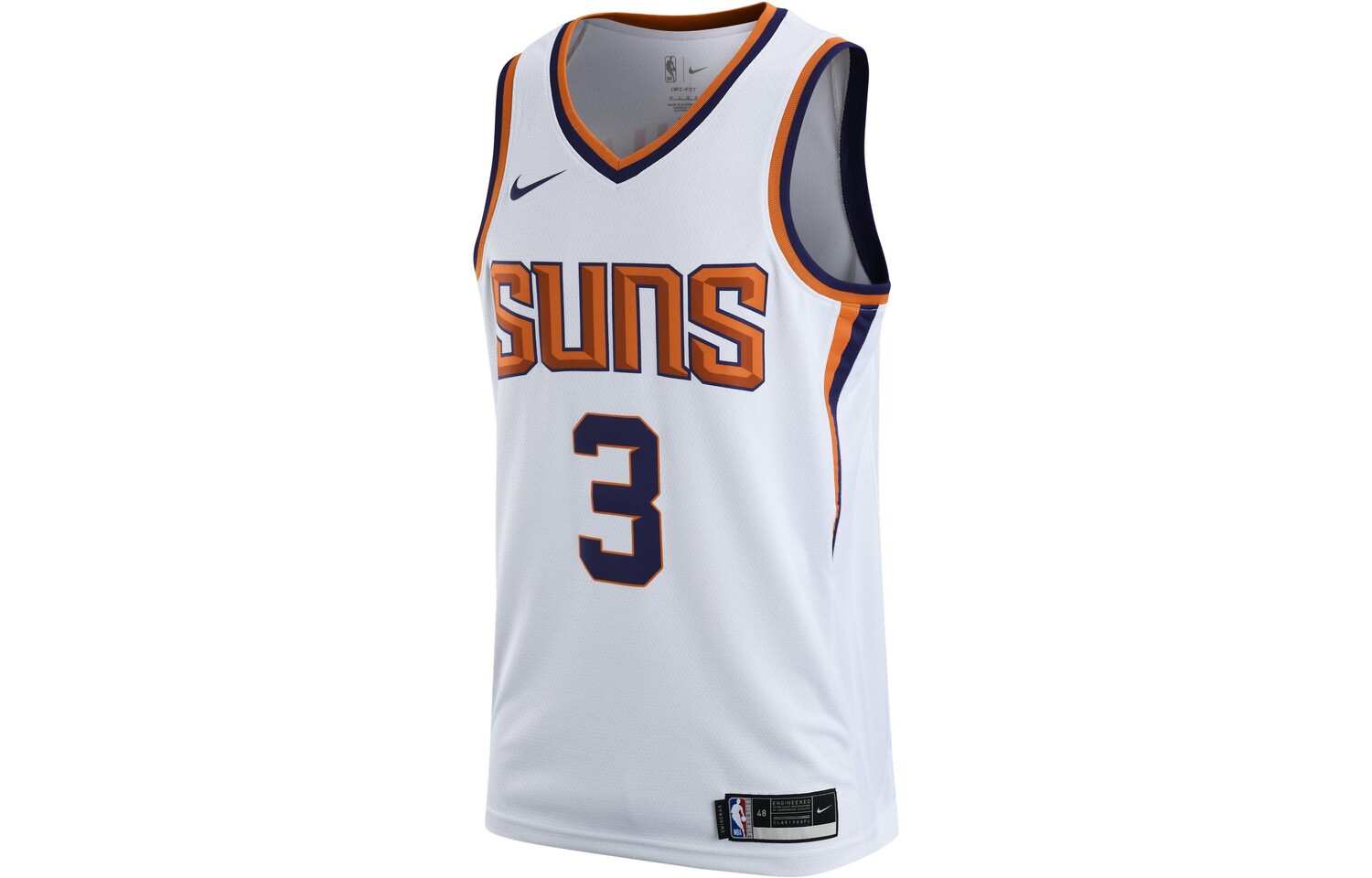 Мужское баскетбольное джерси Nike, цвет White 
Мужское баскетбольное джерси Nike, цвет White