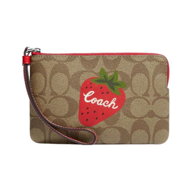 COACH Угловая молния с покрытием из гладкой кожи клатч кошелек малый размер женский коричневый
COACH Угловая молния с покрытием из гладкой кожи клатч кошелек малый размер женский коричневый