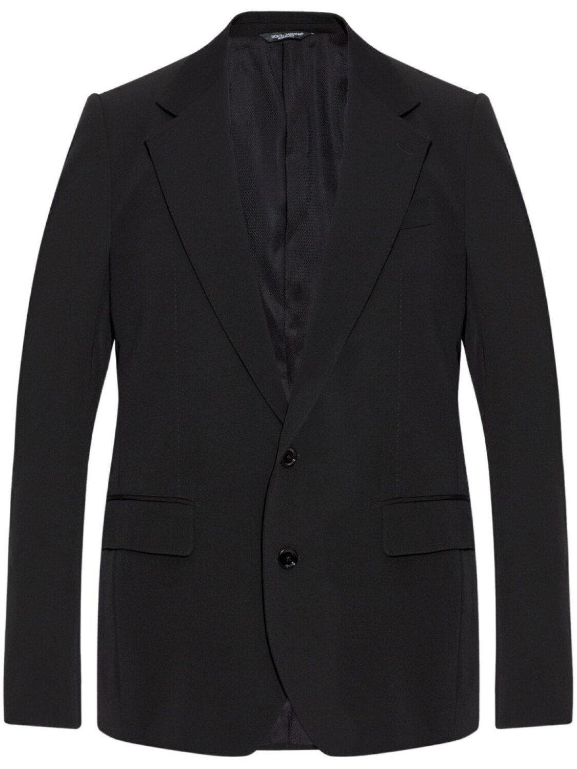 Dolce & Gabbana однобортный блейзер, черный
Dolce & Gabbana однобортный блейзер, черный