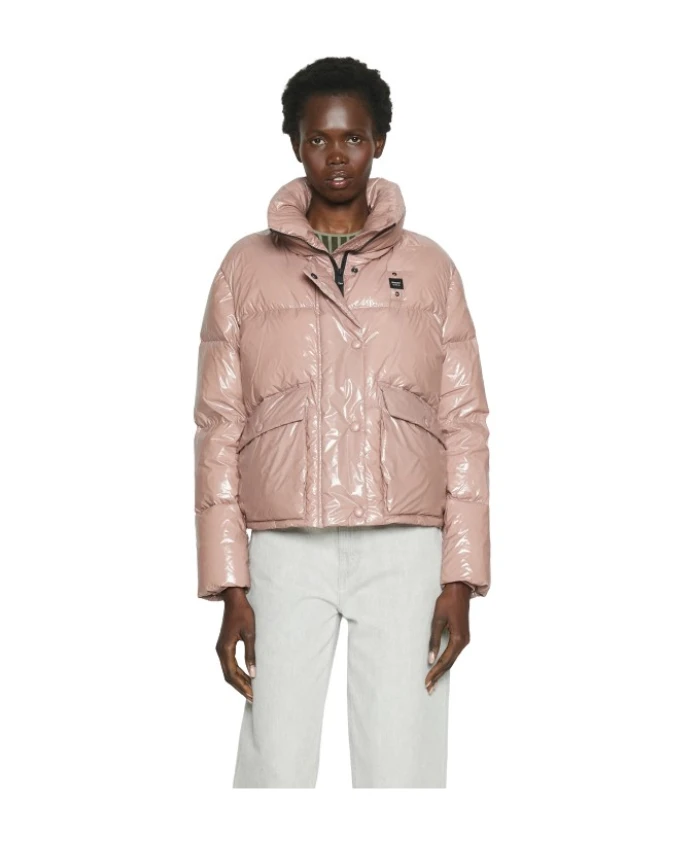 Блестящая пуховая куртка Blauer, розовый
Блестящая пуховая куртка Blauer, розовый