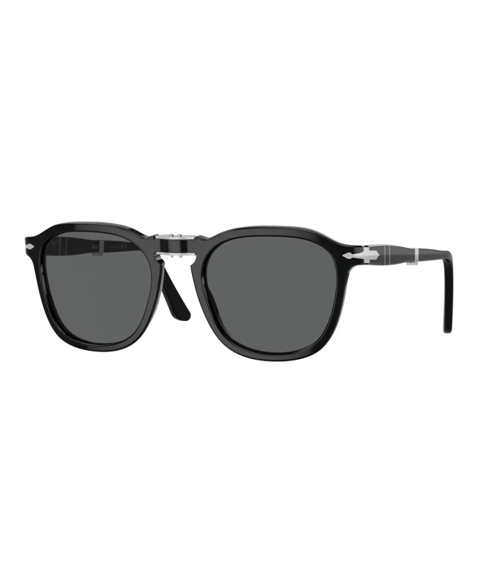 Складные солнцезащитные очки с темно-серыми линзами Persol, черный
Складные солнцезащитные очки с темно-серыми линзами Persol, черный