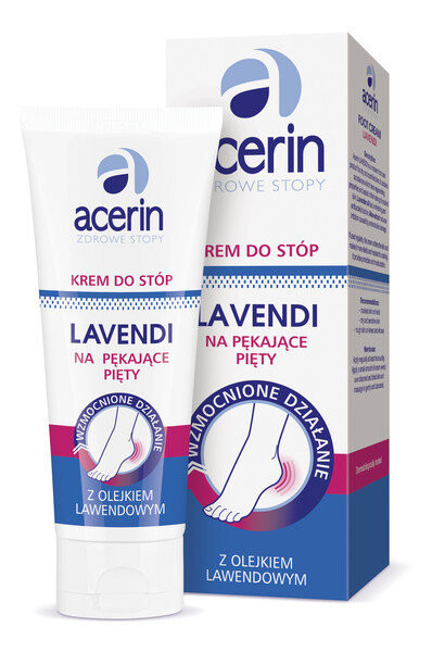 Acerin, Healthy Feet, крем для ног Lavendi, 75 мл
Acerin, Healthy Feet, крем для ног Lavendi, 75 мл