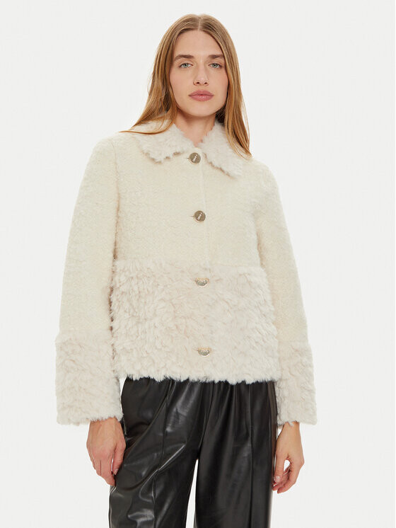 Шуба стандартного кроя Liu Jo, экрю, Белый, Шуба стандартного кроя Liu Jo, экрю 
Шуба стандартного кроя Liu Jo, экрю, Белый, Шуба стандартного кроя Liu Jo, экрю