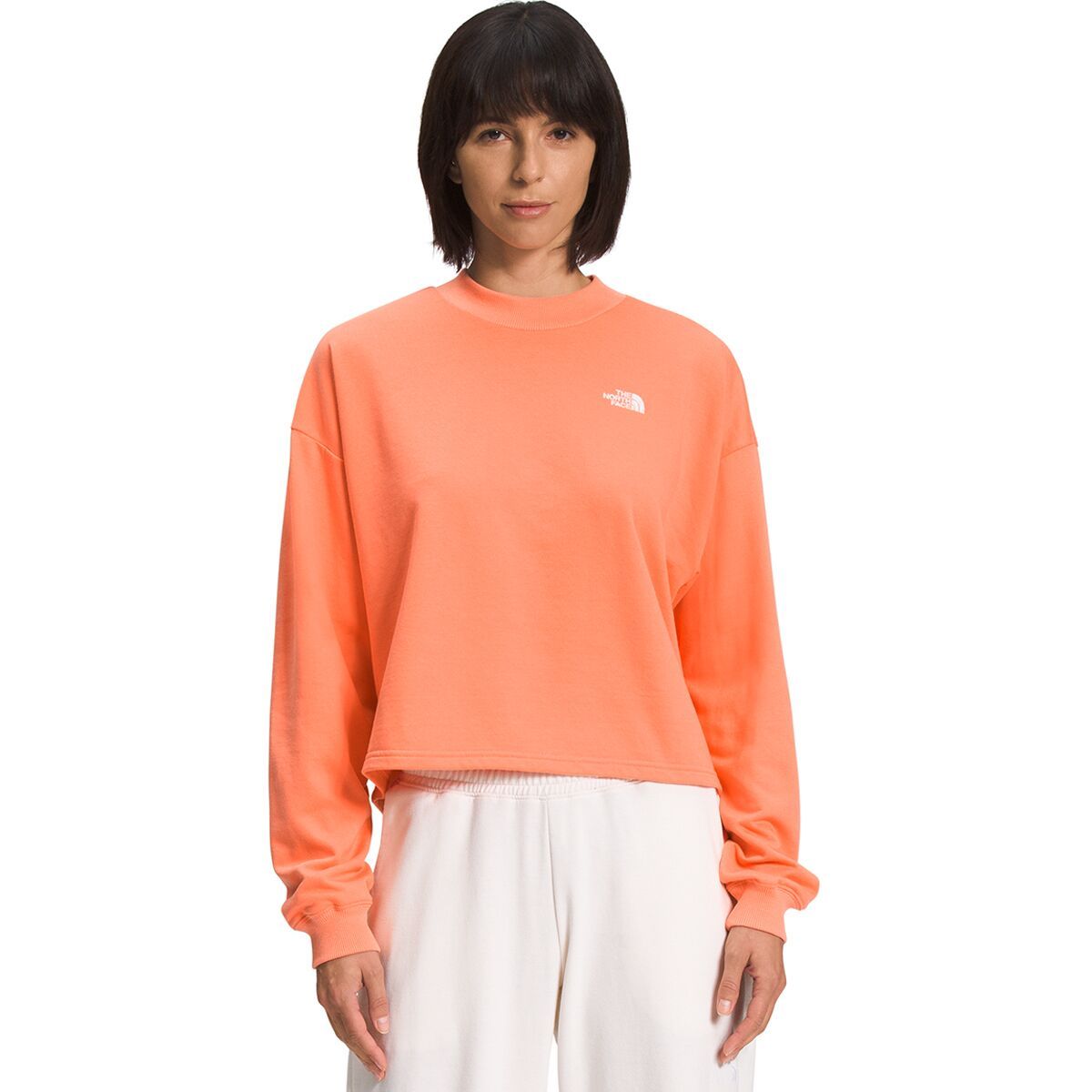 Простой свитшот с логотипом The North Face, оранжевый
Простой свитшот с логотипом The North Face, оранжевый