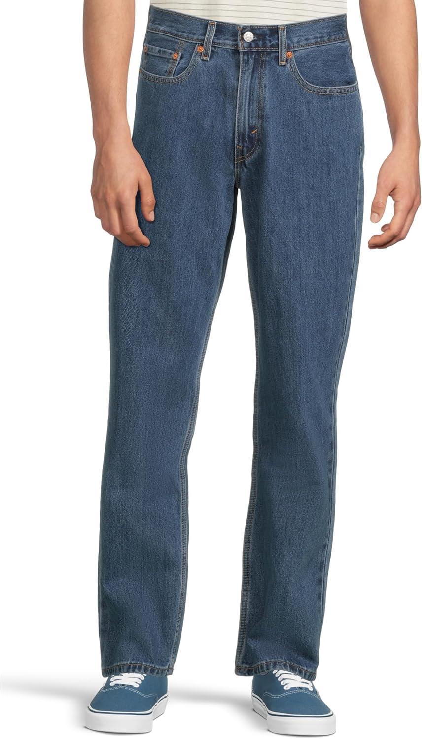 Мужские джинсы Levi's 550 свободного кроя (также доступны в размерах для больших и высоких женщин), Stonewash
Мужские джинсы Levi's 550 свободного кроя (также доступны в размерах для больших и высоких женщин), Stonewash