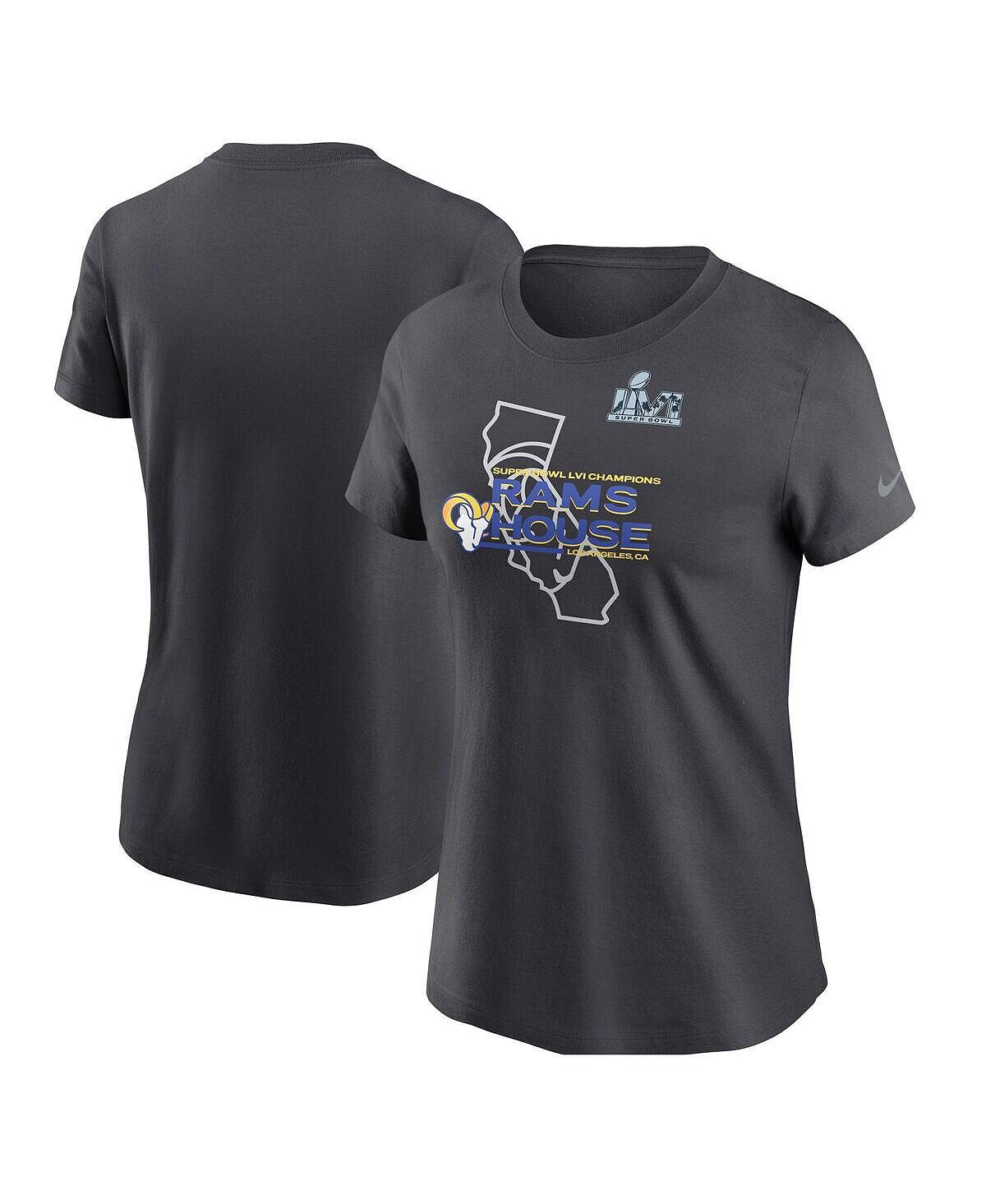 Женская антрацитовая футболка Los Angeles Rams Super Bowl LVI Champions Hometown Nike, Черный, Женская антрацитовая футболка Los Angeles Rams Super Bowl LVI Champions Hometown Nike
Женская антрацитовая футболка Los Angeles Rams Super Bowl LVI Champions Hometown Nike, Черный, Женская антрацитовая футболка Los Angeles Rams Super Bowl LVI Champions Hometown Nike