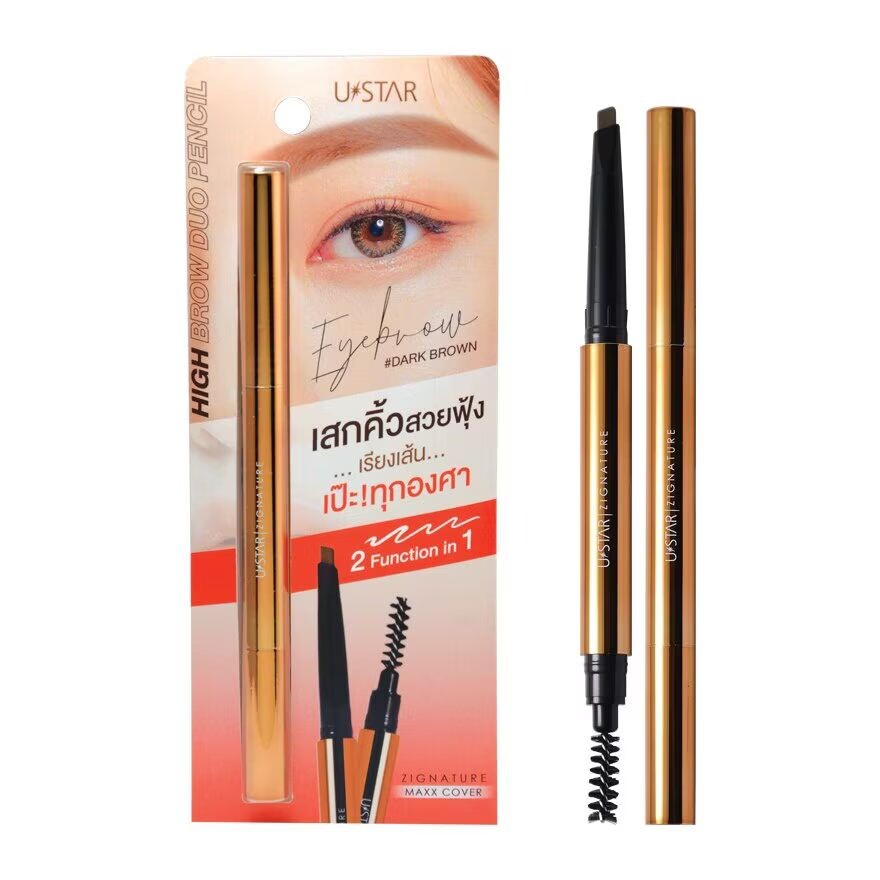 UStar Ustar Zignature Maxx Cover High Brow Duo Карандаш 0,3г. Темно коричневый, Dark Brown
UStar Ustar Zignature Maxx Cover High Brow Duo Карандаш 0,3г. Темно коричневый, Dark Brown