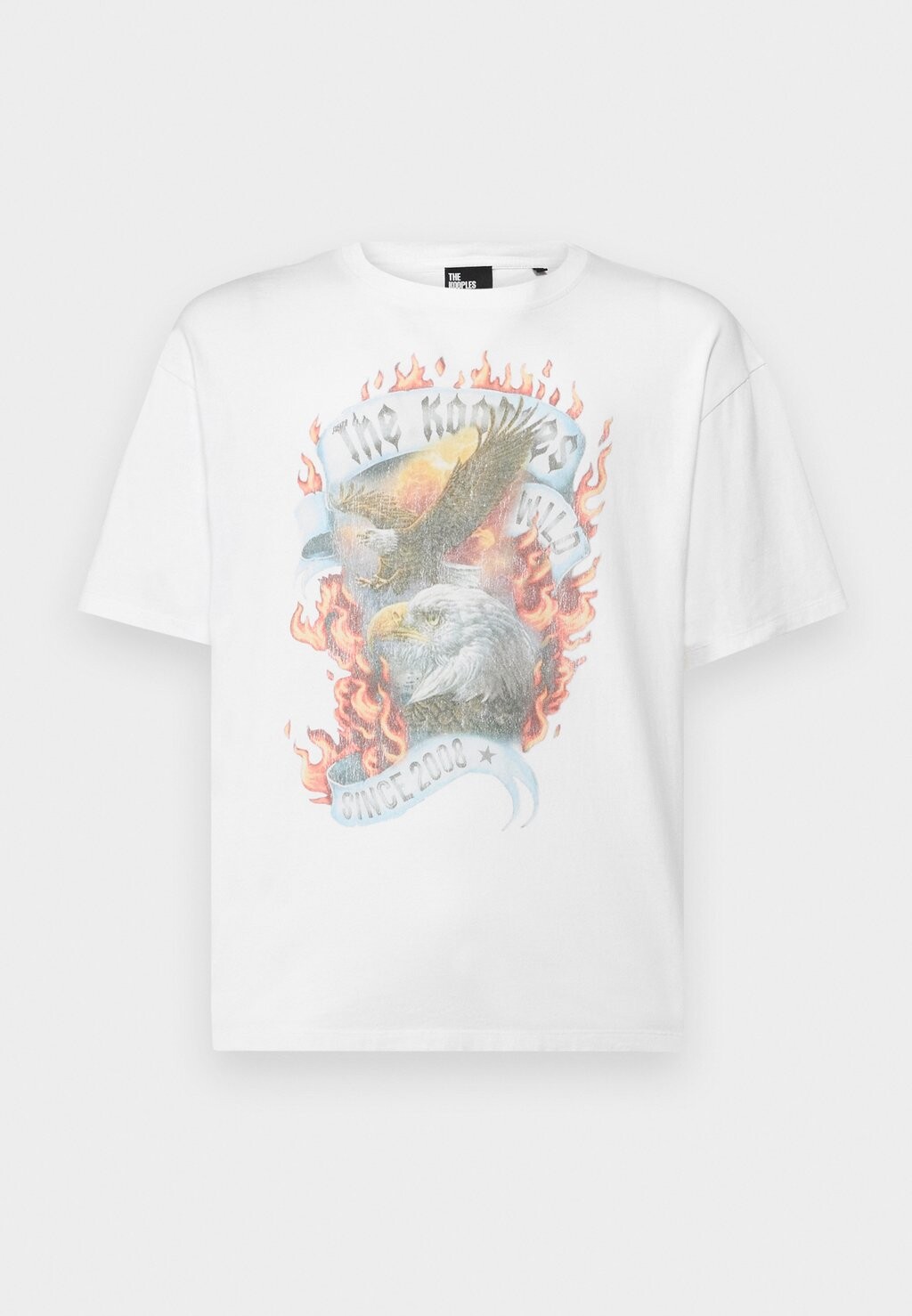 Принт на футболке The Kooples, кремовый
Принт на футболке The Kooples, кремовый