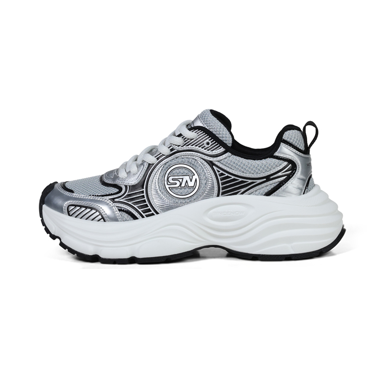 SINCENOW Серебристо-серые дышащие устойчивые к истиранию массивные низкие кеды унисекс, цвет Silver Gray
SINCENOW Серебристо-серые дышащие устойчивые к истиранию массивные низкие кеды унисекс, цвет Silver Gray