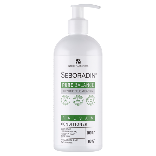 Бальзам для волос, 400 мл Seboradin Pure balance
Бальзам для волос, 400 мл Seboradin Pure balance