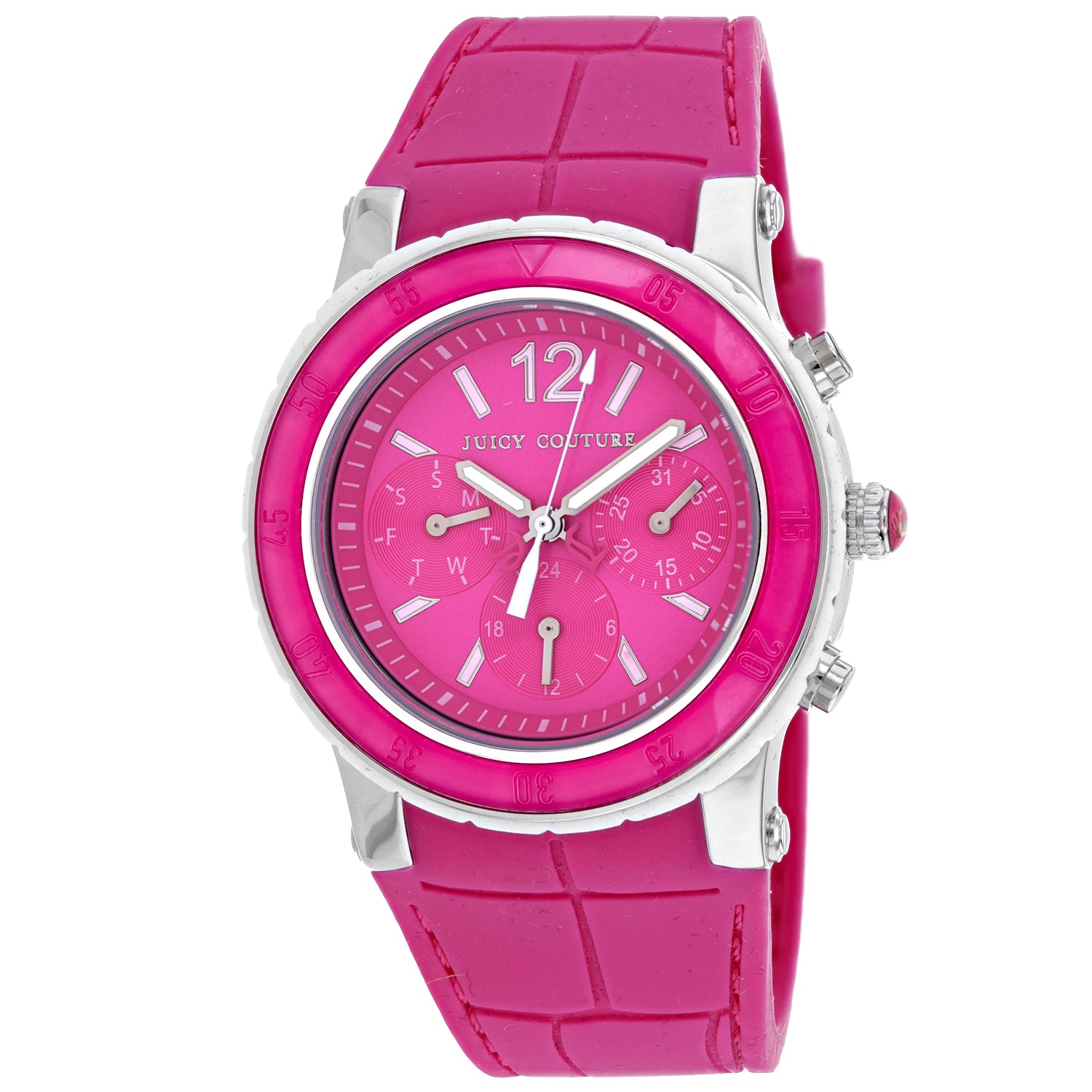 Часы женские Juicy Couture HRH Pink Dragon Fruit с розовым циферблатом
Часы женские Juicy Couture HRH Pink Dragon Fruit с розовым циферблатом