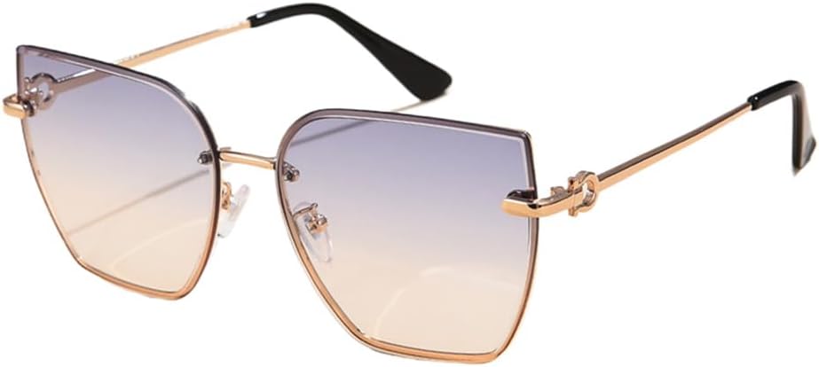 Солнцезащитные очки UV400 для мужчин и женщин | Безободковые очки с градиентными линзами "кошачий глаз" | Для вождения и занятий спортом на открытом воздухе generic, T1
Солнцезащитные очки UV400 для мужчин и женщин | Безободковые очки с градиентными линзами "кошачий глаз" | Для вождения и занятий спортом на открытом воздухе generic, T1