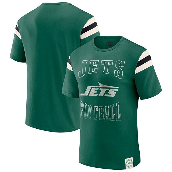 Мужская зеленая футболка New York Jets с полосками на рукавах Darius Rucker Collection By Fanatics
Мужская зеленая футболка New York Jets с полосками на рукавах Darius Rucker Collection By Fanatics