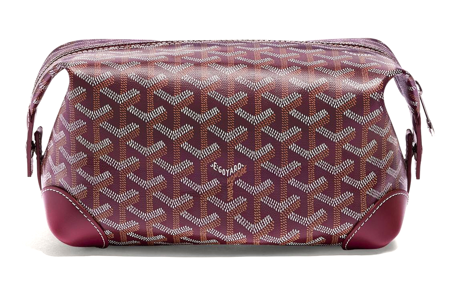 Goyard Дорожная сумка из холста с отделкой из коровьей кожи, косметичка, унисекс, бордового цвета
Goyard Дорожная сумка из холста с отделкой из коровьей кожи, косметичка, унисекс, бордового цвета