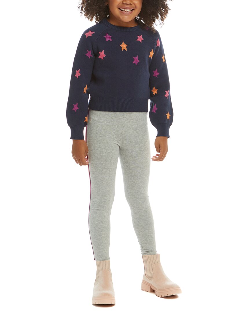 Комплект из свитера и леггинсов Andy & Evan, синий
Комплект из свитера и леггинсов Andy & Evan, синий