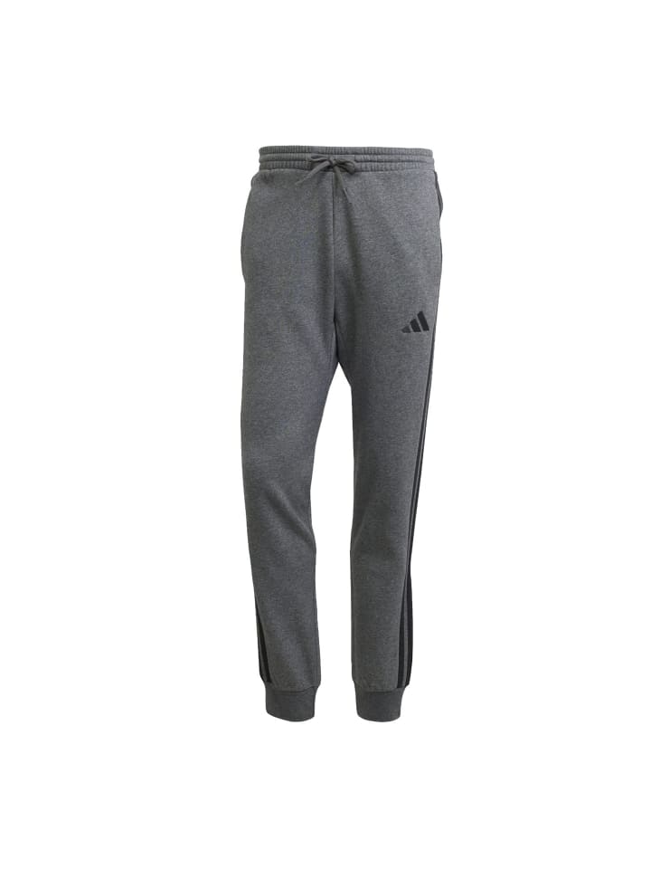 Мужские спортивные брюки с тремя полосками серого цвета adidas
Мужские спортивные брюки с тремя полосками серого цвета adidas
