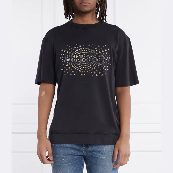 Футболка свободного кроя Dunic Hugo, черный 
Футболка свободного кроя Dunic Hugo, черный