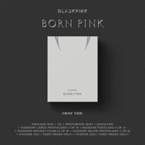 CD диск Blackpink: BORN PINK (Standard CD Boxset Version C / GRAY)
CD диск Blackpink: BORN PINK (Standard CD Boxset Version C / GRAY)