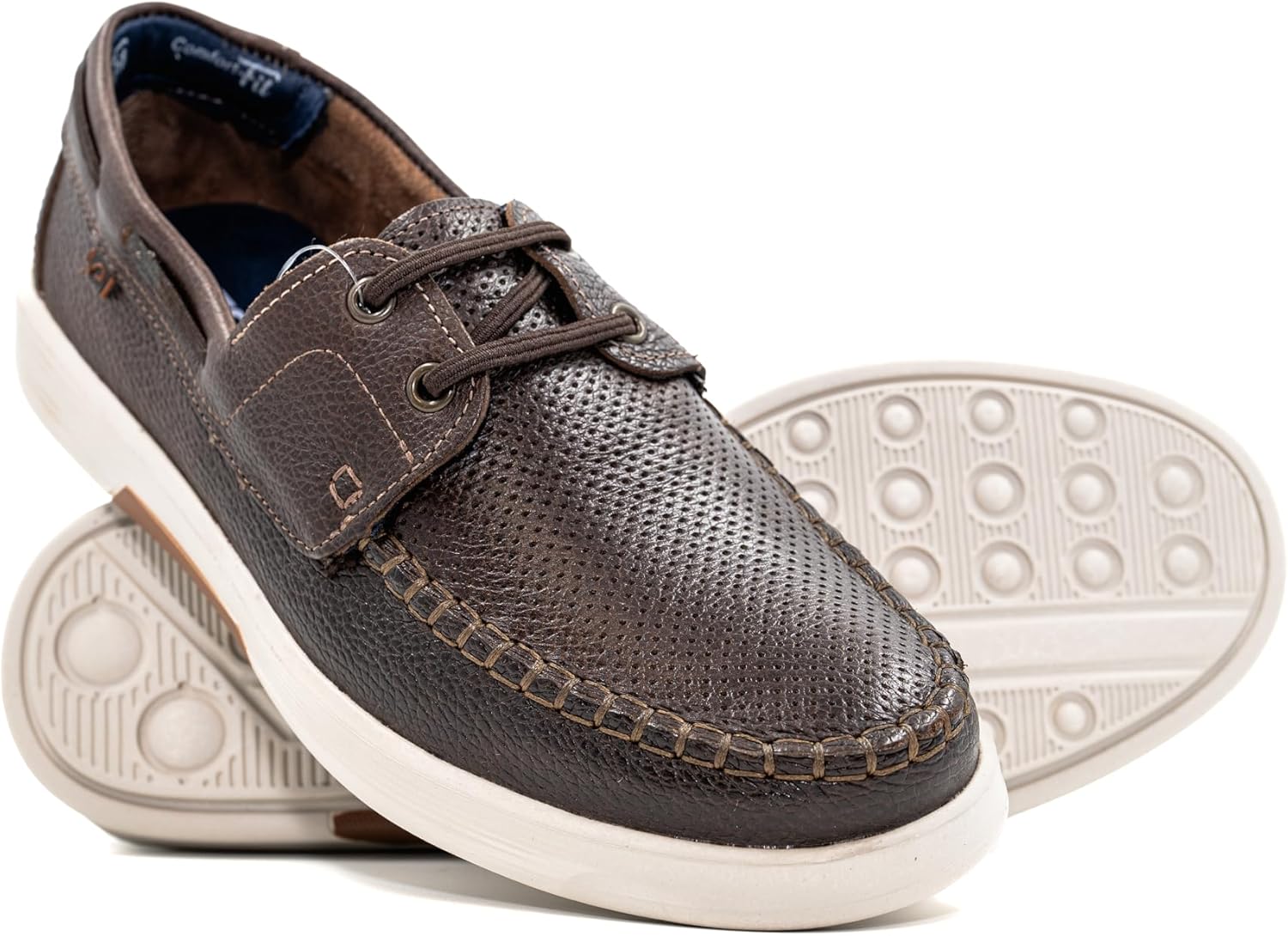 Мужские повседневные кожаные туфли PEGADA, коричневые перфорированные лоферы с мемори-пеной, удобные мокасины-слипоны для вождения, модель 142302
Мужские повседневные кожаные туфли PEGADA, коричневые перфорированные лоферы с мемори-пеной, удобные мокасины-слипоны для вождения, модель 142302