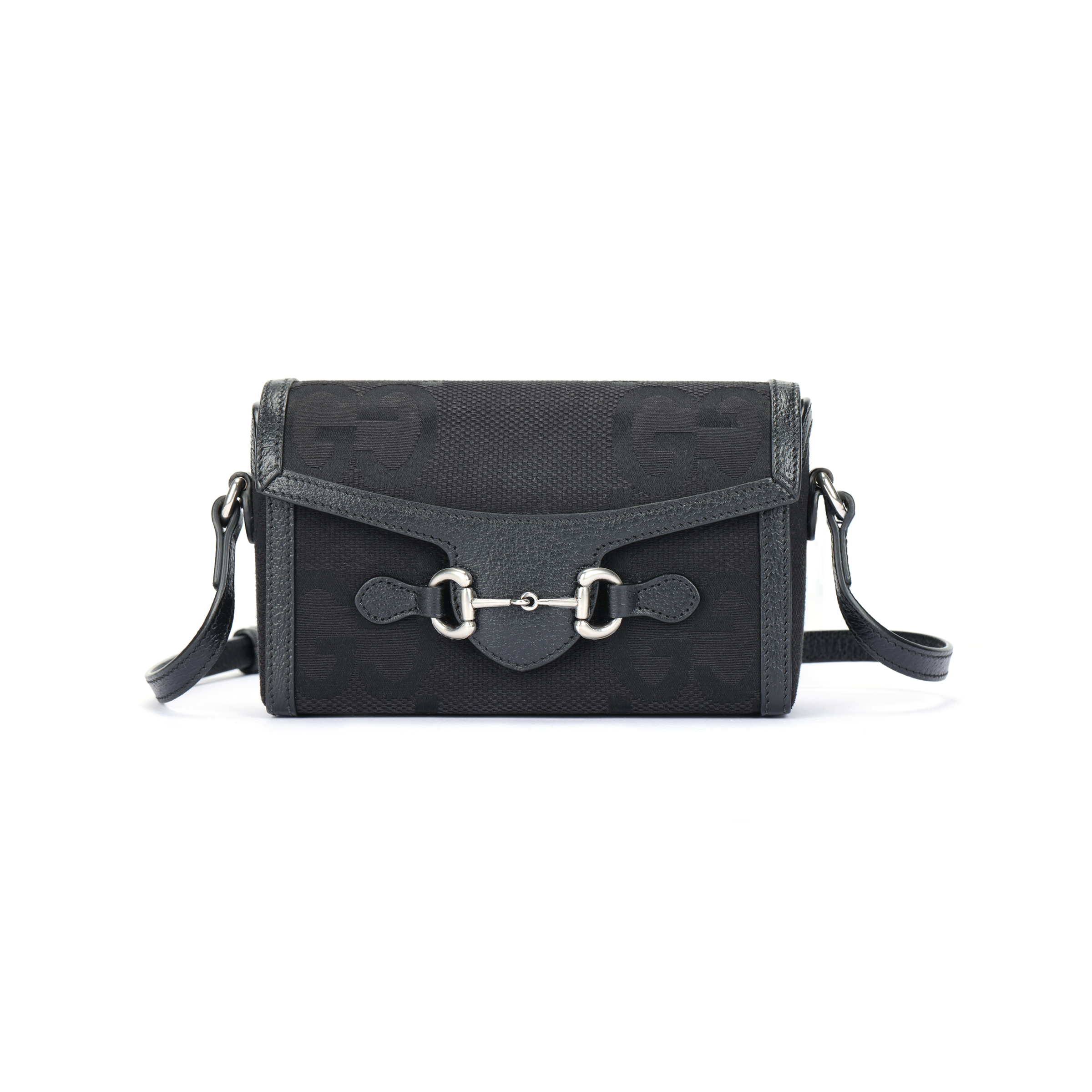 GUCCI Конвертируемая сумка-шоппер Horsebit 1955 из холста с кожаными вставками мини мужская черная
GUCCI Конвертируемая сумка-шоппер Horsebit 1955 из холста с кожаными вставками мини мужская черная