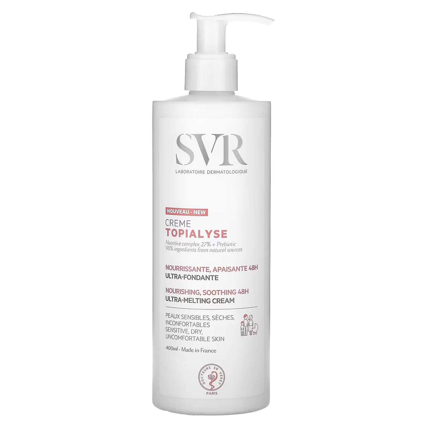 SVR Topialyse Creme 13,5 жидких унций (400 мл)
SVR Topialyse Creme 13,5 жидких унций (400 мл)