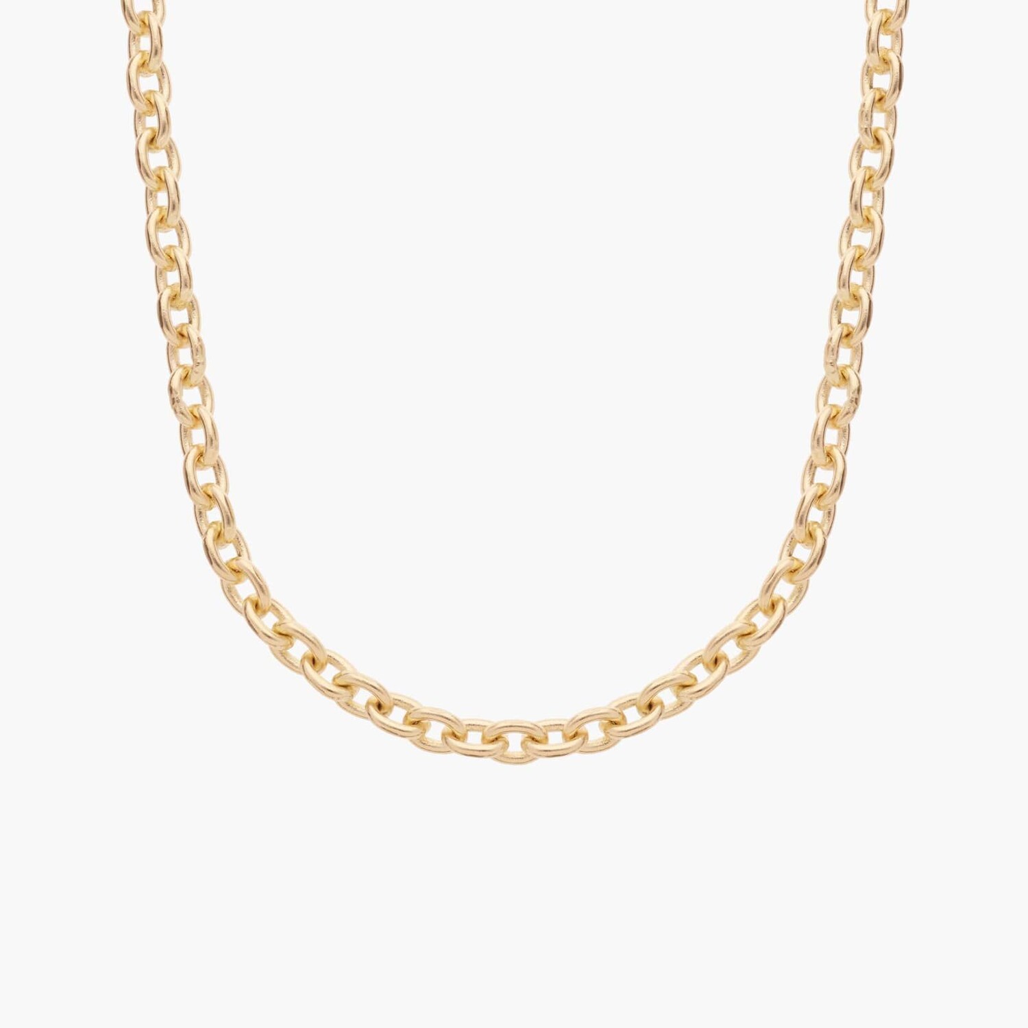 18-дюймовая круглая цепочка с открытыми звеньями из 14-каратного желтого золота (3,2 мм) Blue Nile
18-дюймовая круглая цепочка с открытыми звеньями из 14-каратного желтого золота (3,2 мм) Blue Nile