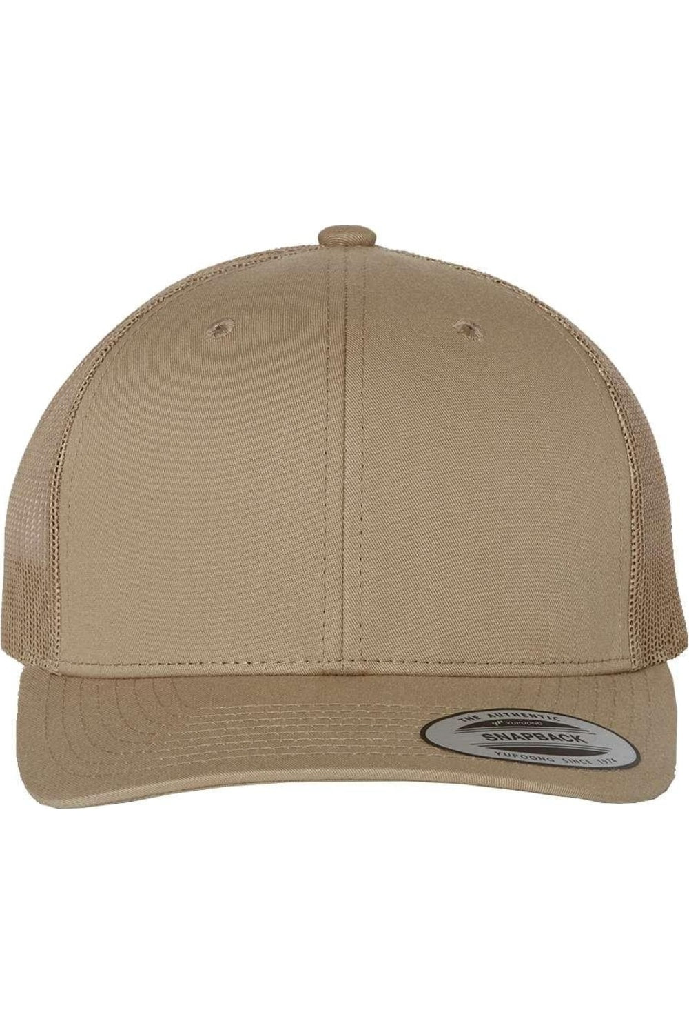 Кепка YP Classics из шести панелей в стиле ретро дальнобойщика, хаки
Кепка YP Classics из шести панелей в стиле ретро дальнобойщика, хаки