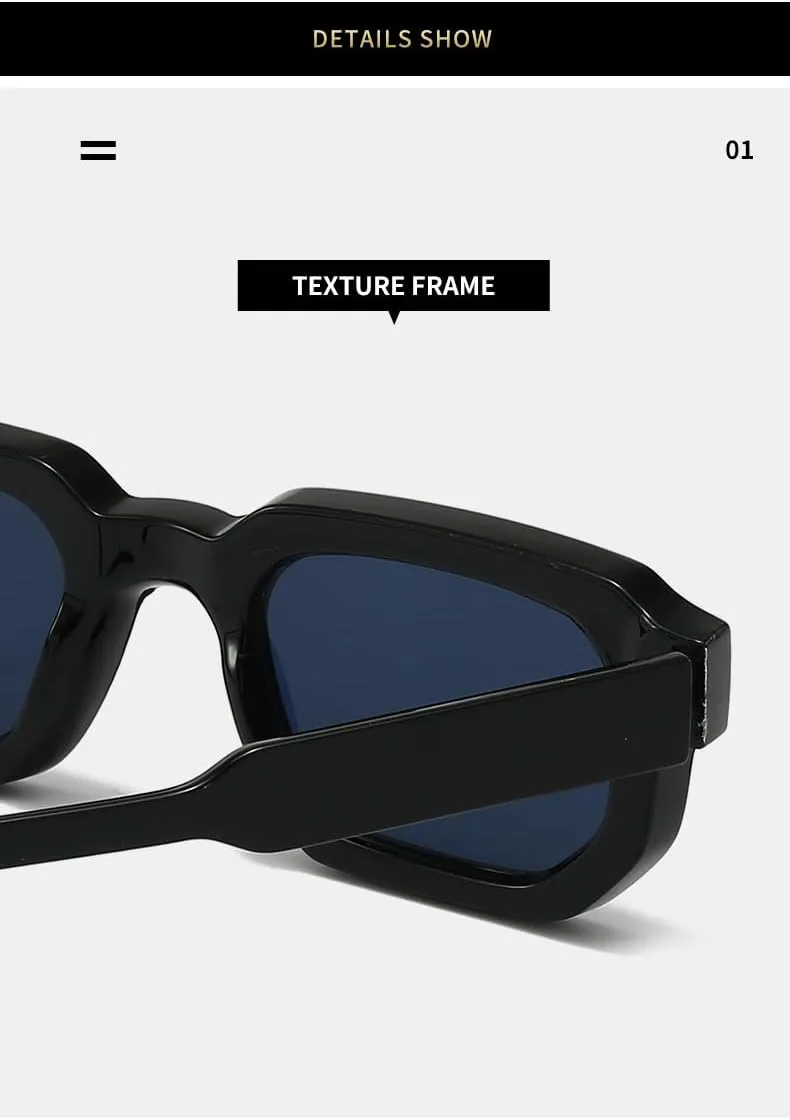 Солнцезащитные очки в стиле ретро квадратной формы для женщин и мужчин, защита UV400, модная оправа из поликарбоната, различные цветовые варианты Generic, Black Blue
Солнцезащитные очки в стиле ретро квадратной формы для женщин и мужчин, защита UV400, модная оправа из поликарбоната, различные цветовые варианты Generic, Black Blue