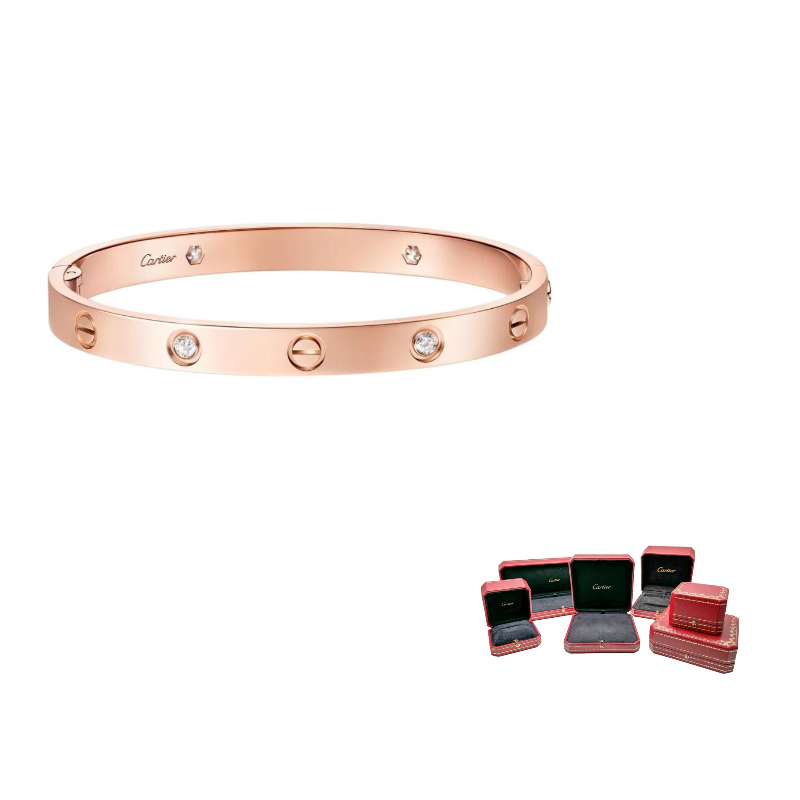 Cartier Браслет Love Breath с бриллиантами из розового золота 18 карат
Cartier Браслет Love Breath с бриллиантами из розового золота 18 карат