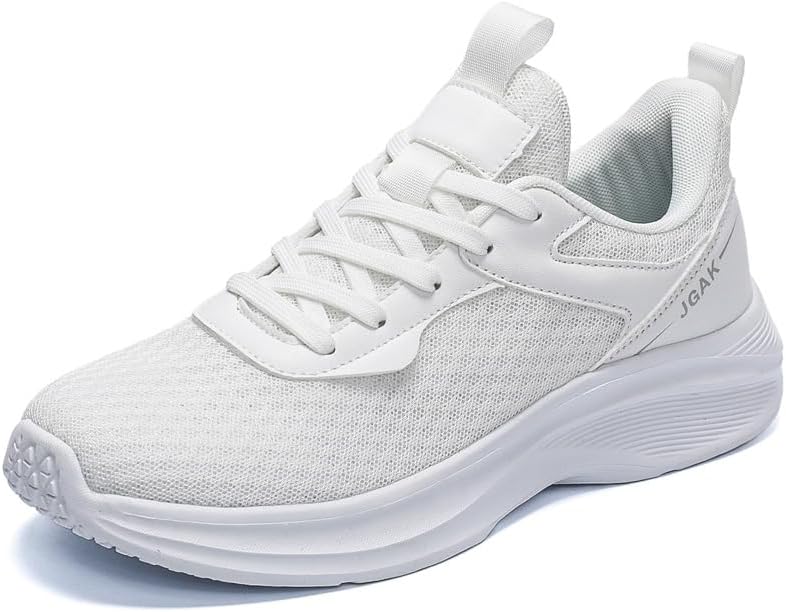 Мужские легкие спортивные кроссовки с дышащей сеткой и амортизирующей подошвой для занятий в зале, бега, ходьбы и повседневной носки Qacksv, белый
Мужские легкие спортивные кроссовки с дышащей сеткой и амортизирующей подошвой для занятий в зале, бега, ходьбы и повседневной носки Qacksv, белый