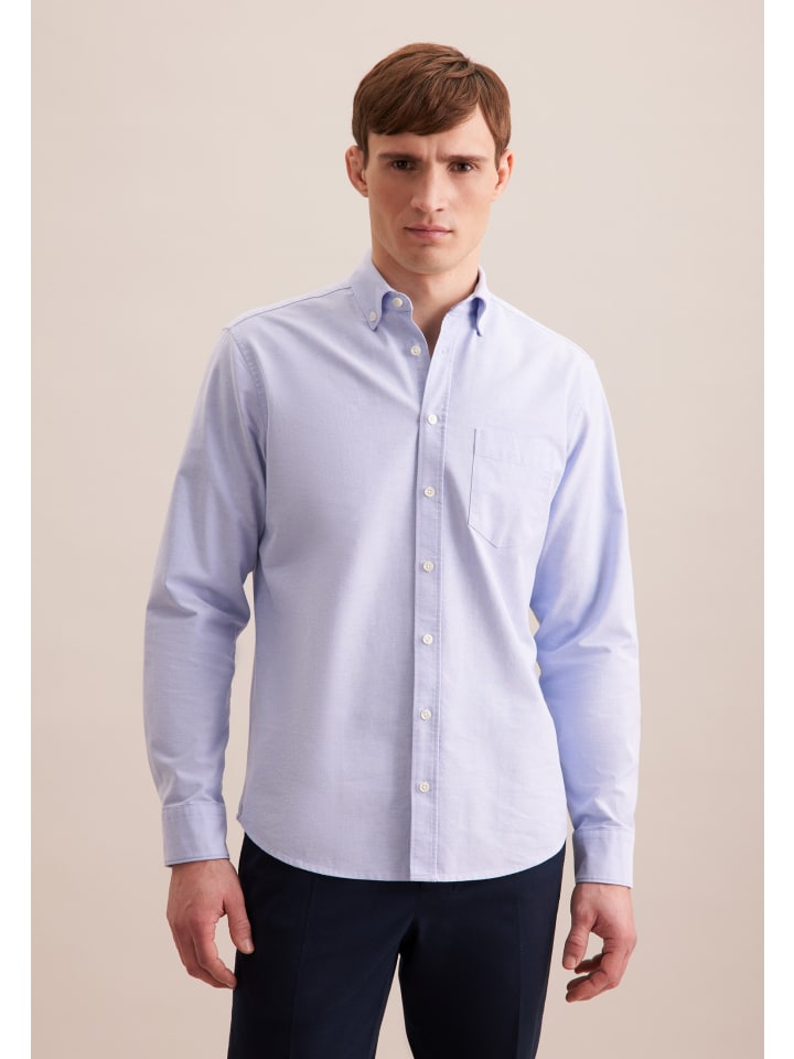 Рубашка Seidensticker, средне-синий
Рубашка Seidensticker, средне-синий