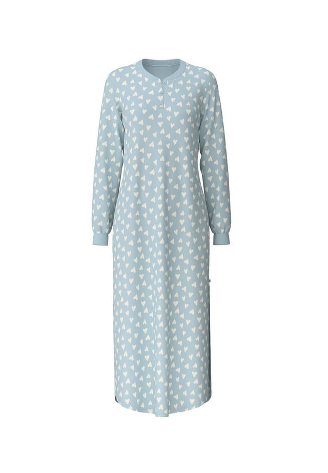 Ночная рубашка с длинными рукавами длина 130 см midnight love Calida, синий
Ночная рубашка с длинными рукавами длина 130 см midnight love Calida, синий