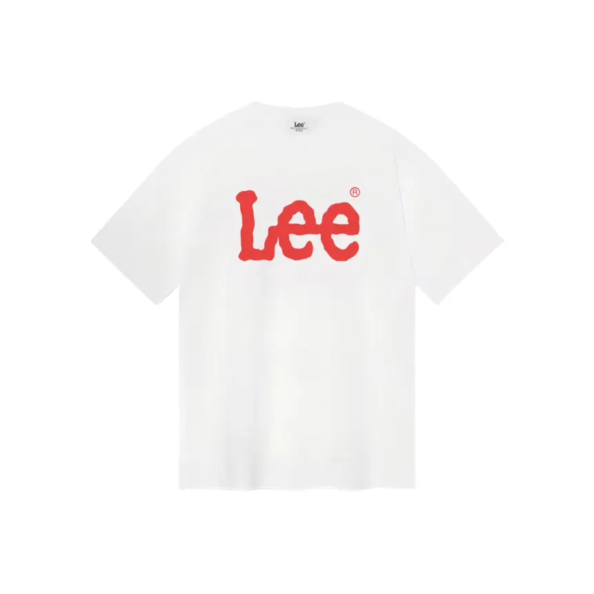 Футболка унисекс Lee, белый/красный
Футболка унисекс Lee, белый/красный