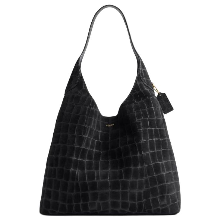 COACH Бруклинская кожаная сумка через плечо большая женская черная
COACH Бруклинская кожаная сумка через плечо большая женская черная