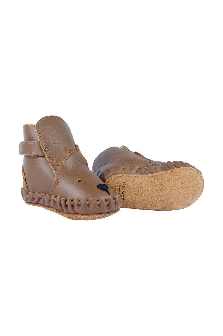 Детские кожаные туфли Donsje Kapi Classic Booties Bear, коричневый
Детские кожаные туфли Donsje Kapi Classic Booties Bear, коричневый