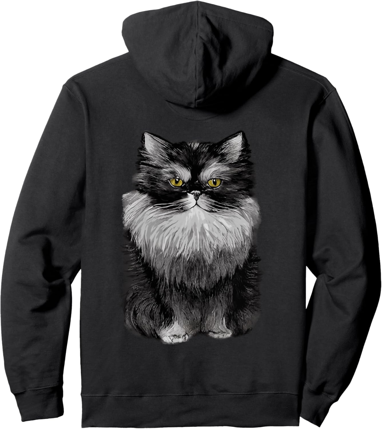 Толстовка с рисунком персидской кошки Persian Kitten Artwork, черный
Толстовка с рисунком персидской кошки Persian Kitten Artwork, черный