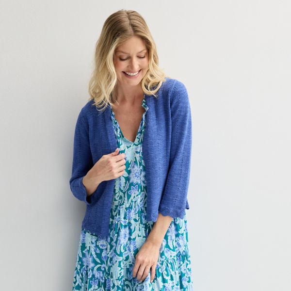 Кардиган Petite Pointelle Wave с открытым передом Croft & Barrow, цвет blair river
Кардиган Petite Pointelle Wave с открытым передом Croft & Barrow, цвет blair river