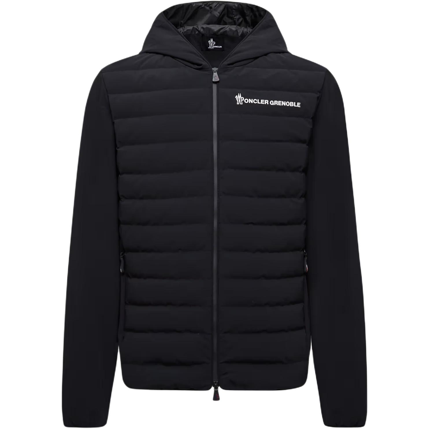 Гренобль худи с молнией Moncler, черный
Гренобль худи с молнией Moncler, черный