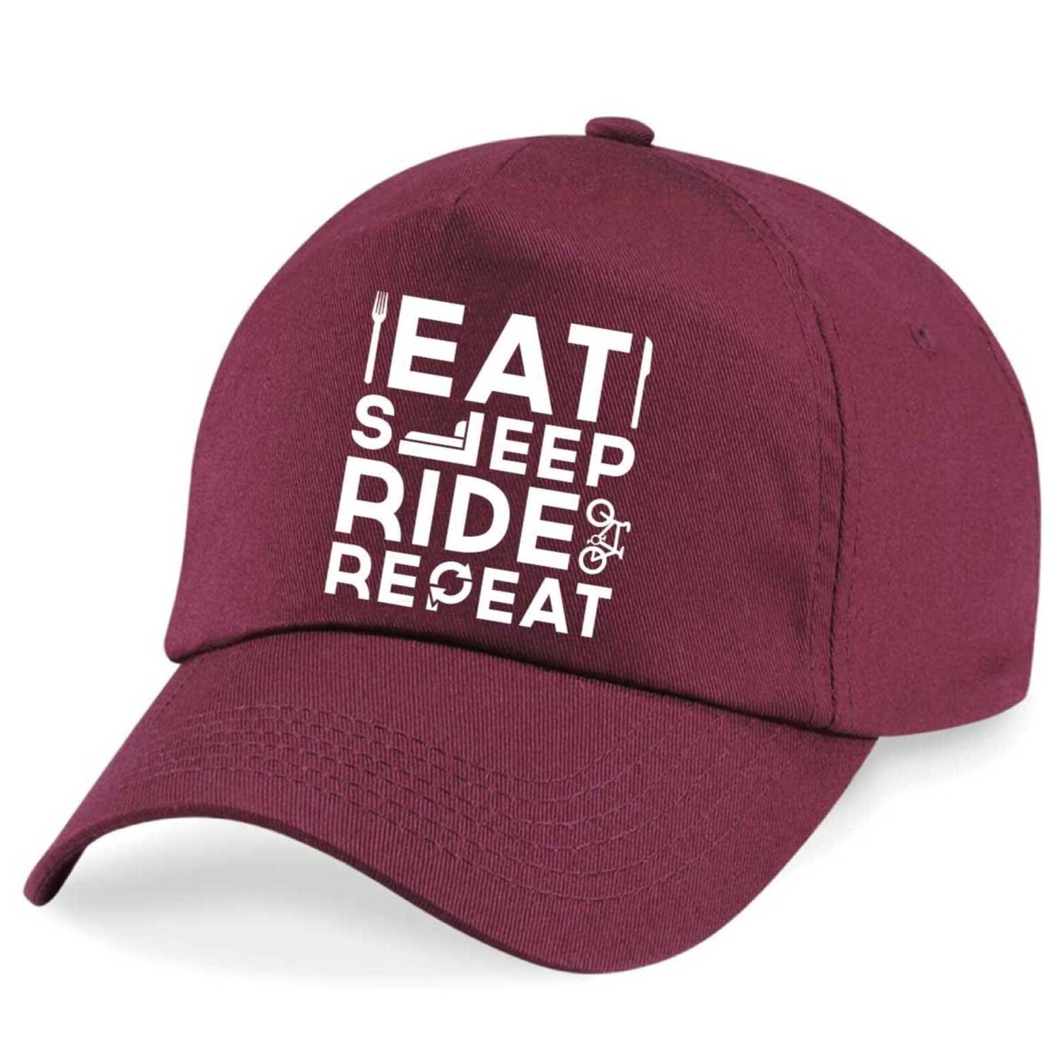 Бейсбольная кепка Eat Sleep Ride с повтором 60 SECOND MAKEOVER, коричневый
Бейсбольная кепка Eat Sleep Ride с повтором 60 SECOND MAKEOVER, коричневый