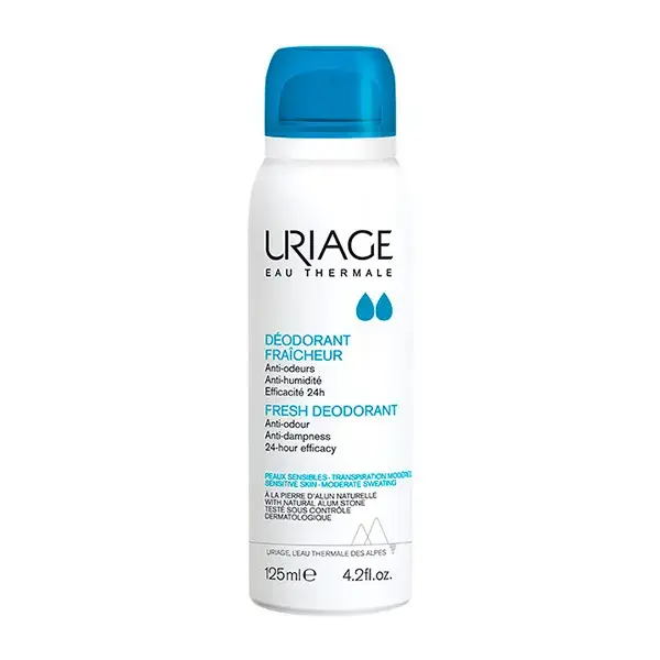 Спрей против запаха Desodorante Frescor Uriage, 125 ml
Спрей против запаха Desodorante Frescor Uriage, 125 ml