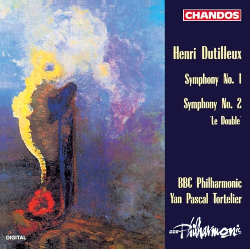 Диск CD Dutilleux: Symphony No. 1 / Symphony No. 2 'Le Double' - Henri Dutilleux, Yan Pascal Tortelier, BBC Philharmonic Orchestra
Диск CD Dutilleux: Symphony No. 1 / Symphony No. 2 'Le Double' - Henri Dutilleux, Yan Pascal Tortelier, BBC Philharmonic Orchestra