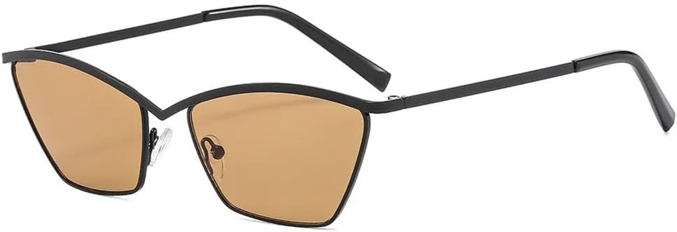 Солнцезащитные очки «Кошачий глаз» для женщин и мужчин, металлические, с защитой от УФ-излучения UV400, для путешествий на открытом воздухе и вождения UYPTK, Black Tea
Солнцезащитные очки «Кошачий глаз» для женщин и мужчин, металлические, с защитой от УФ-излучения UV400, для путешествий на открытом воздухе и вождения UYPTK, Black Tea